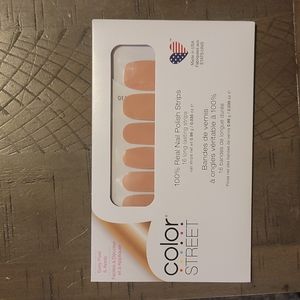 New and sealed nail polish strips.  Color Street Giza Sands.